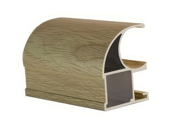 Профиль вертикальный открытый Tandem Standart Дуб сонома