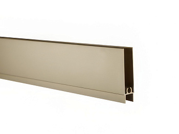Профиль горизонтальный нижний Tandem Standart Золото матовый
