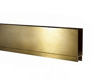 Профиль горизонтальный нижний Tandem Standart Золото браш
