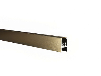 Профиль горизонтальный средний (под винт) Tandem Standart Шампань браш