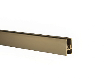 Профиль горизонтальный средний (под винт) Tandem Standart Шампань глянцевый