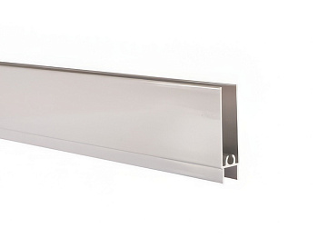Профиль горизонтальный нижний Tandem Standart Белый глянец