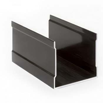 Трек верхний однополозный Tandem Standart Венге глянцевый