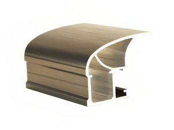 Профиль вертикальный широкий Tandem Standart Шампань браш