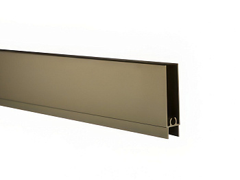 Профиль горизонтальный нижний Tandem Standart Шампань матовый