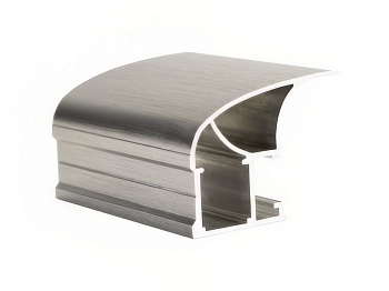 Профиль вертикальный широкий Tandem Standart Серебро браш