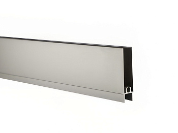Профиль горизонтальный нижний Tandem Standart Серебро матовый