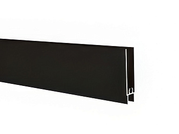 Профиль горизонтальный нижний Tandem Standart Черный муар