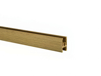 Профиль горизонтальный средний (под винт) Tandem Standart Дуб сонома