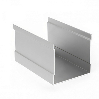 Трек верхний однополозный Tandem Standart Серебро матовый