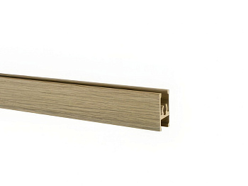 Профиль горизонтальный средний (под винт) Tandem Standart Дуб светлый