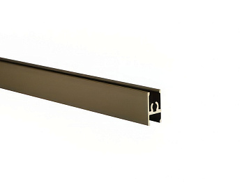 Профиль горизонтальный средний (под винт) Tandem Standart Шампань матовый