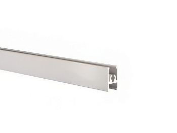 Профиль горизонтальный средний (под винт) Tandem Standart Белый глянец