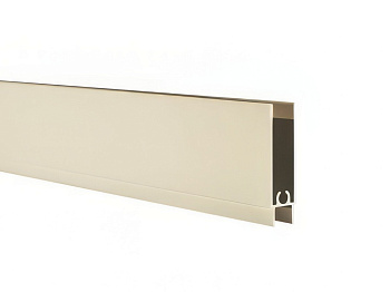 Профиль горизонтальный нижний Tandem Standart Латтерия тач / Слоновая кость