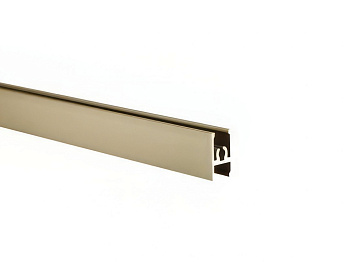 Профиль горизонтальный средний (под винт) Tandem Standart Золото матовый