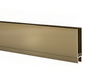 Профиль горизонтальный нижний Tandem Standart Шампань глянцевый