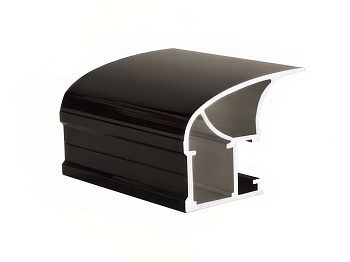 Профиль вертикальный широкий Tandem Standart Венге глянцевый