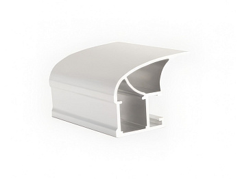 Профиль вертикальный широкий Tandem Standart Белый глянец