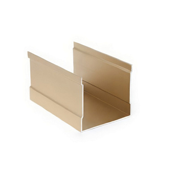 Трек верхний однополозный Tandem Standart Золото матовый