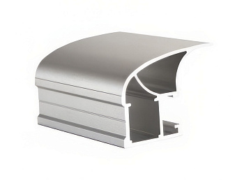 Профиль вертикальный широкий Tandem Standart Серебро матовый