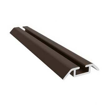 Трек нижний однополозный Tandem Standart Коньяк матовый